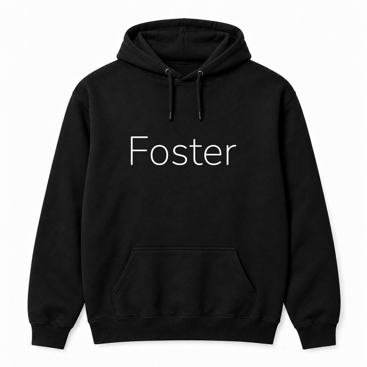 Foster Hoodie in black