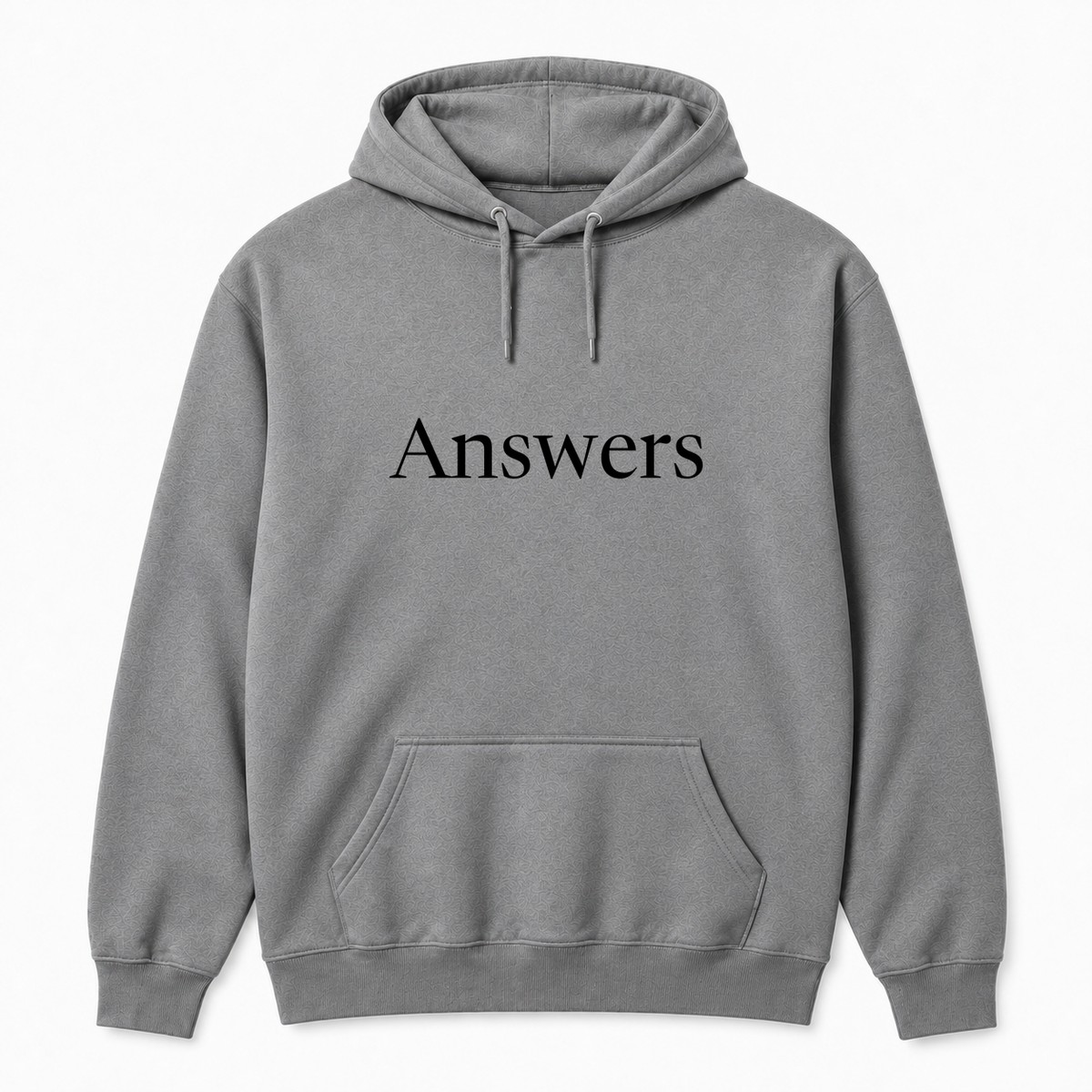 Answers Hoodie in gray
