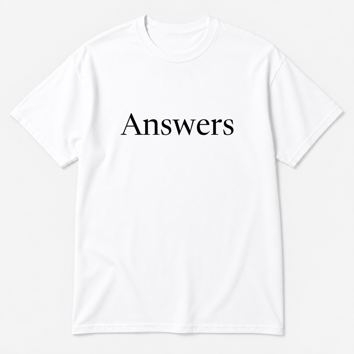 Answers T-Shirt in white