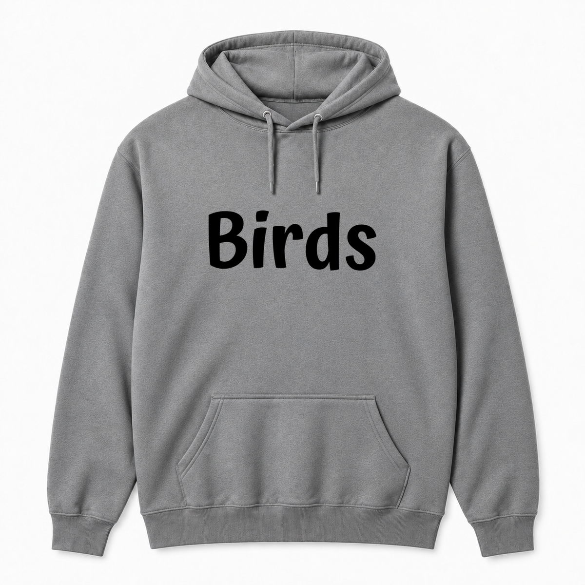 Birds Hoodie in gray