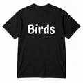 Birds T-Shirt in black