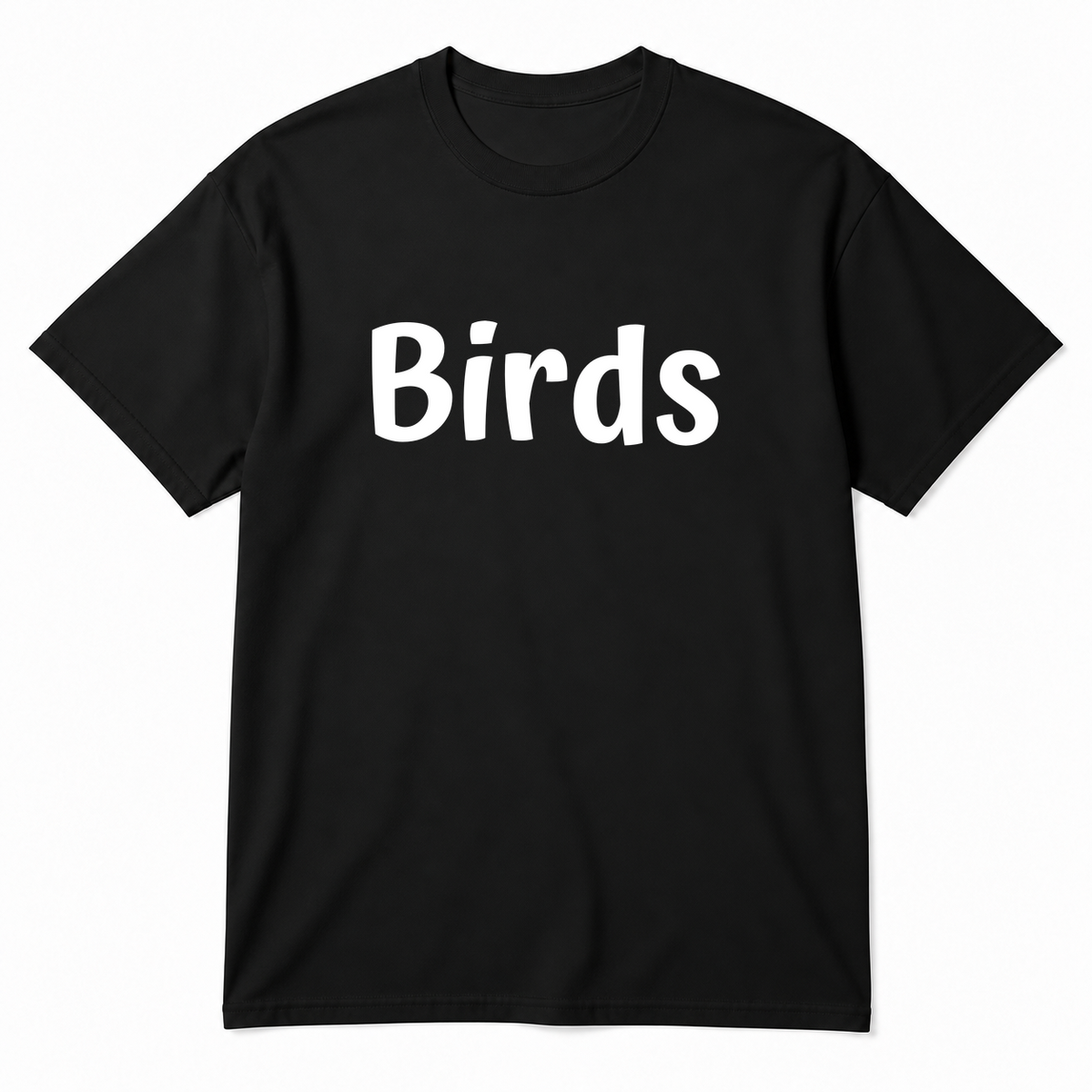 Birds T-Shirt in black