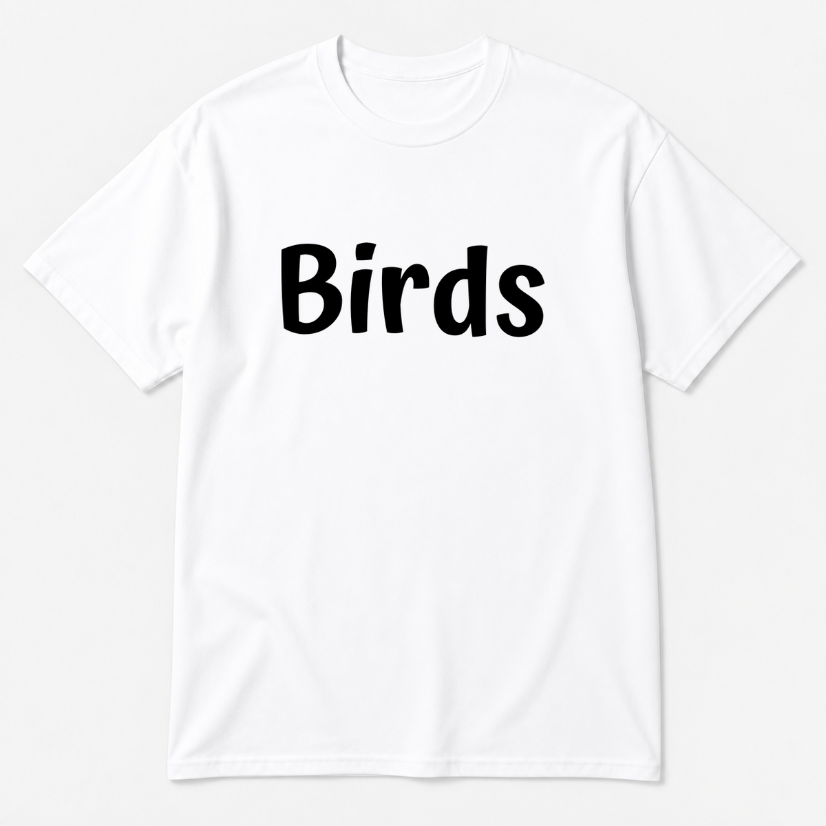 Birds T-Shirt in white