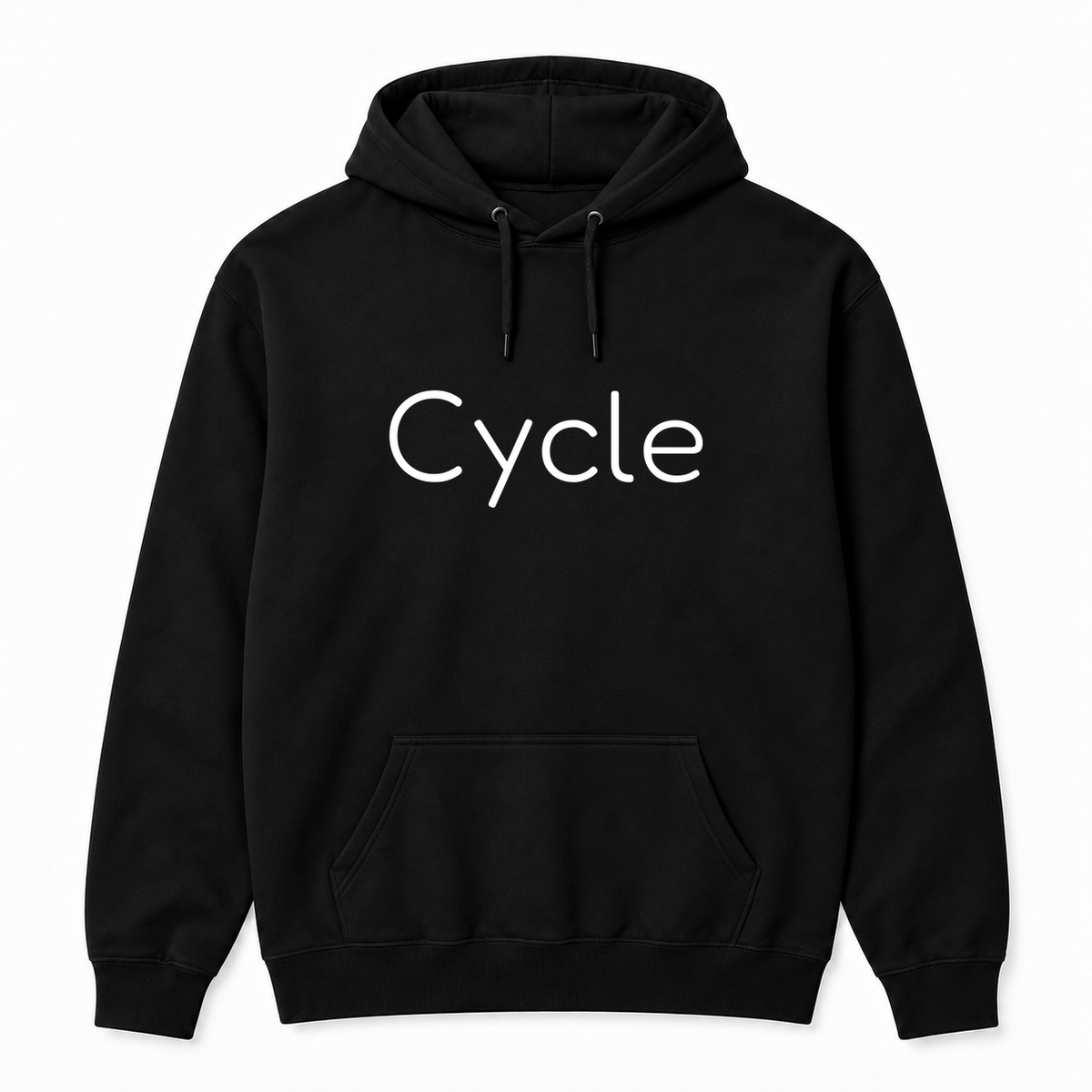 Cycle Hoodie in black