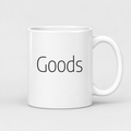 Goods Mug in white