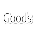 Goods die-cut sticker