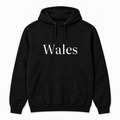 Wales Hoodie in black