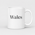 Wales Mug in white