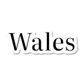 Wales die-cut sticker