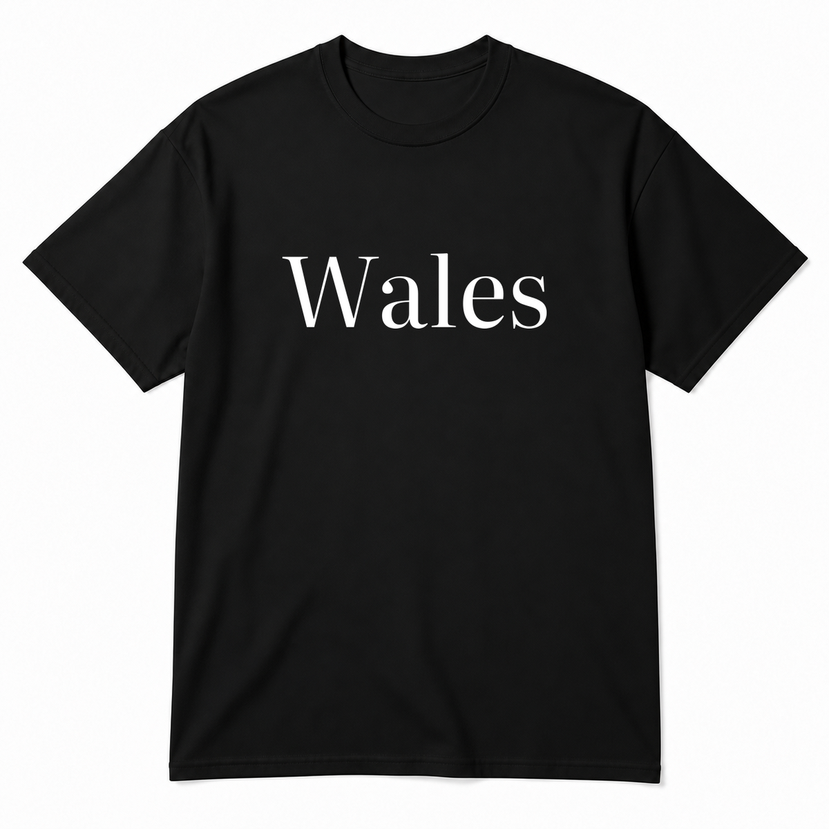 Wales T-Shirt in black