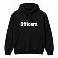 Officers Hoodie in black