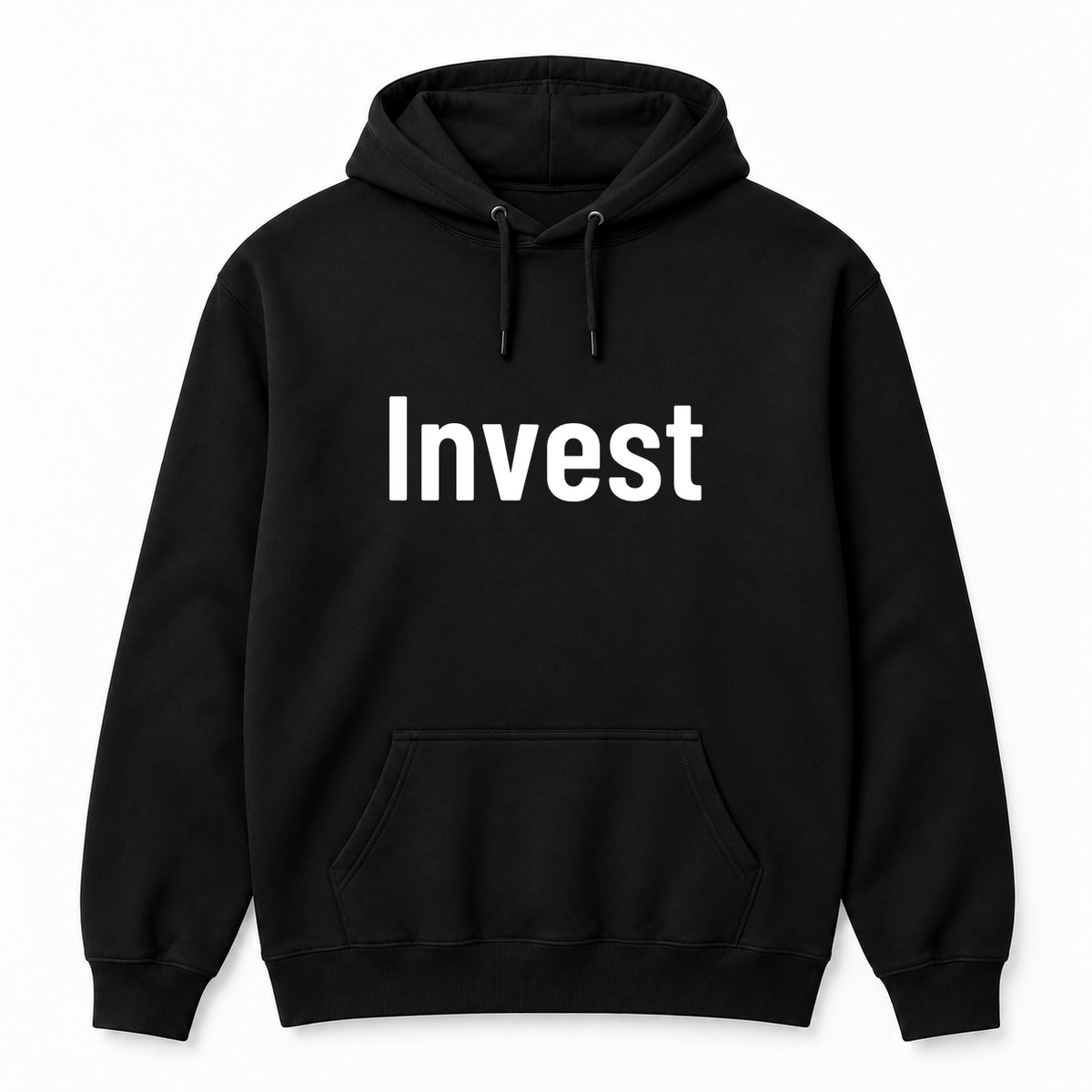 Invest Hoodie in black