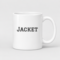 Jacket Mug in white