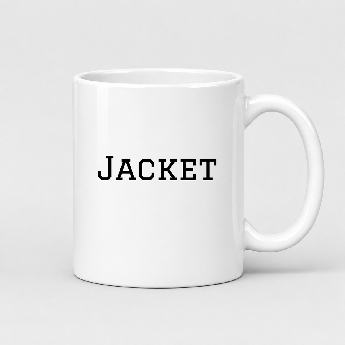 Jacket Mug in white