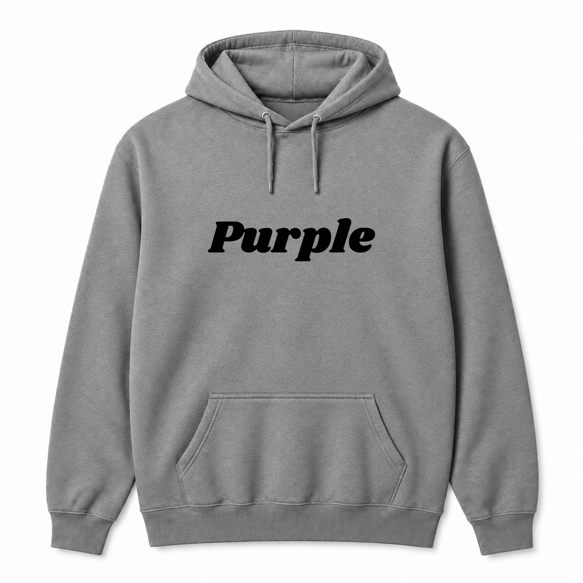 Purple Hoodie in gray