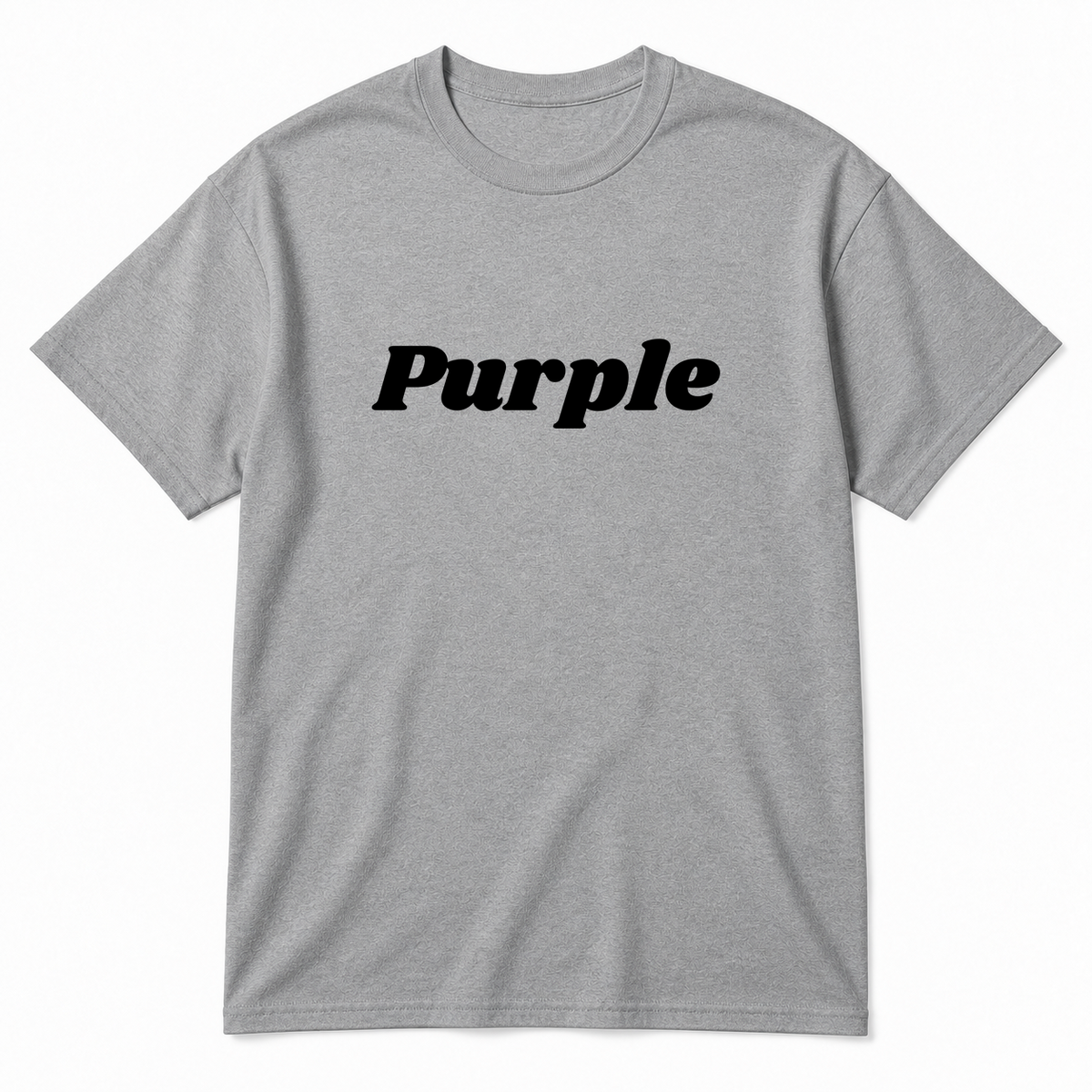 Purple T-Shirt in gray