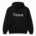 Tissue Hoodie in black