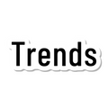 Trends die-cut sticker