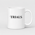 Trials Mug in white