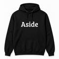 Aside Hoodie in black