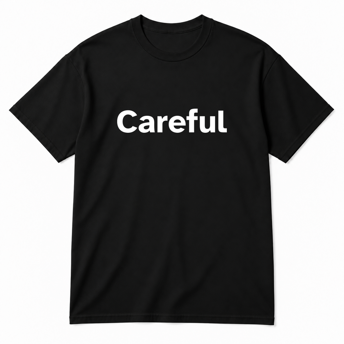 Careful T-Shirt in black