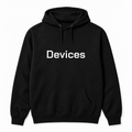Devices Hoodie in black