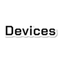 Devices die-cut sticker