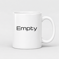 Empty Mug in white