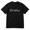 Empty T-Shirt in black
