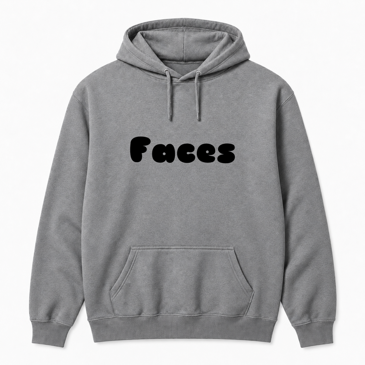 Faces Hoodie in gray