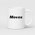 Moves Mug in white