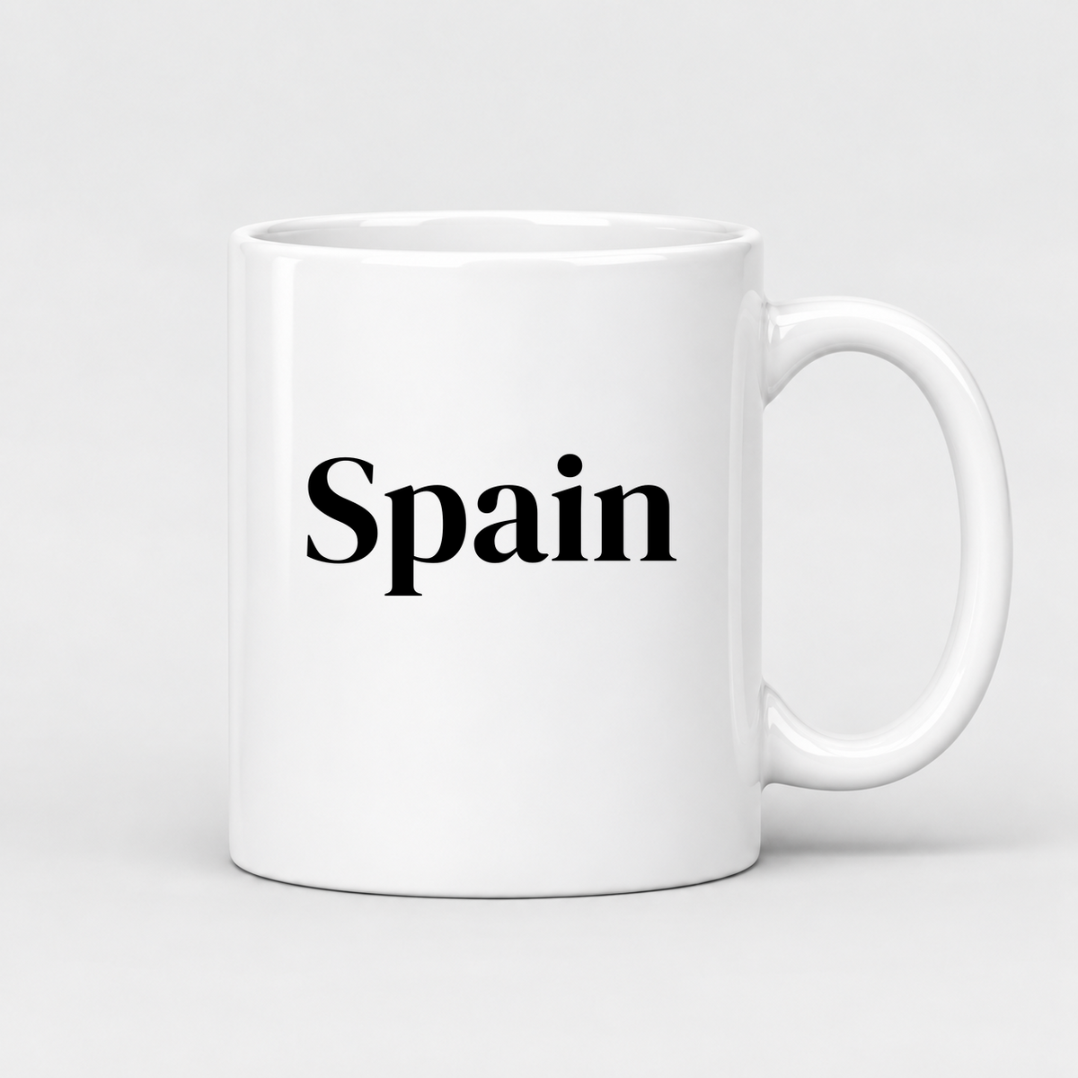 Spain Mug in white