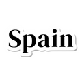 Spain die-cut sticker