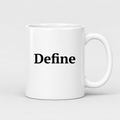 Define Mug in white