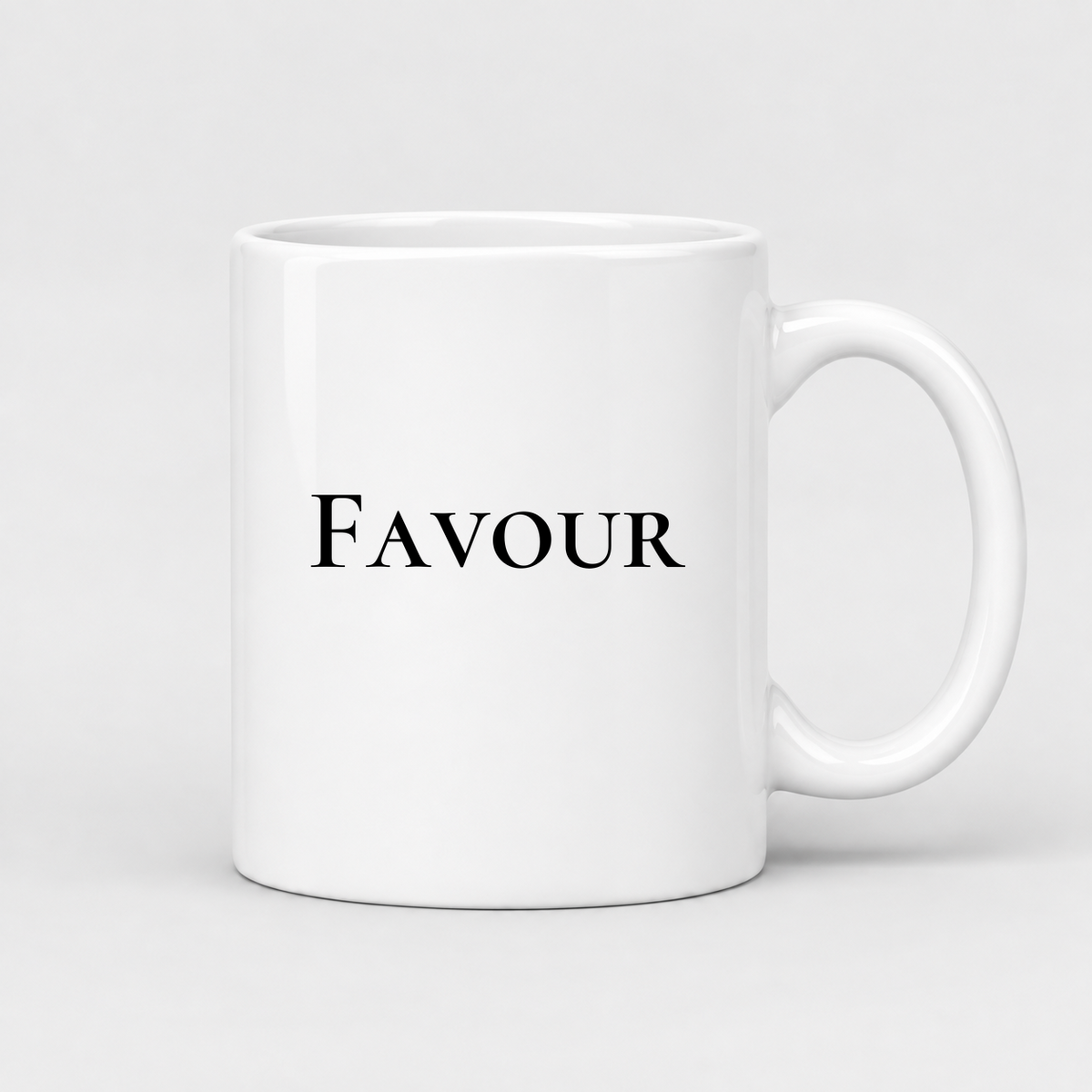 Favour Mug in white