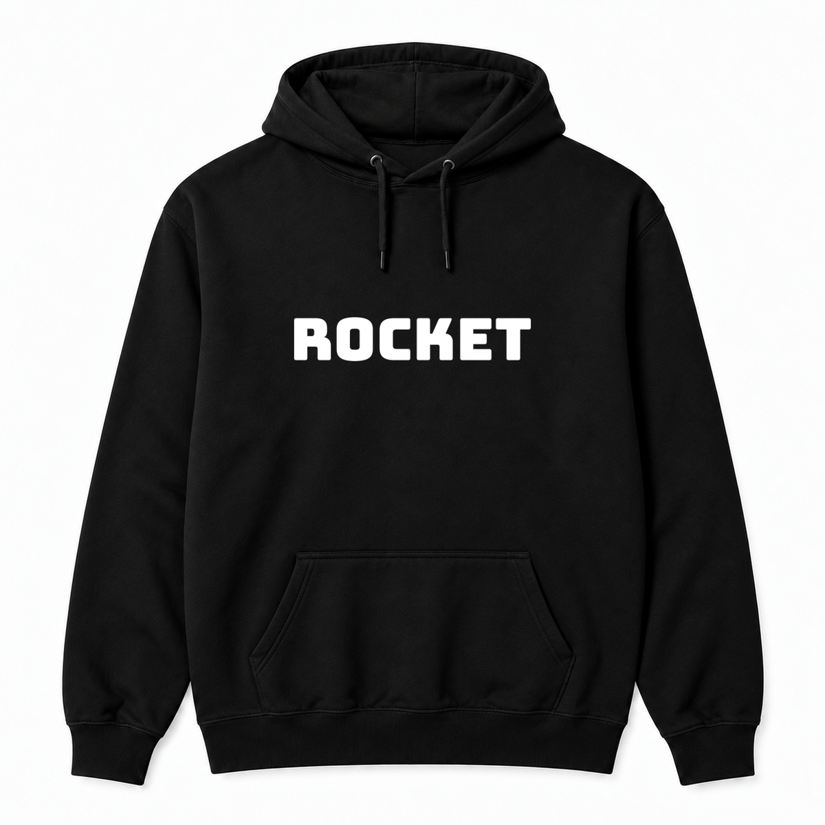 Rocket Hoodie in black