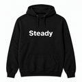Steady Hoodie in black