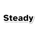 Steady die-cut sticker
