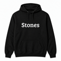Stones Hoodie in black