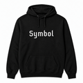 Symbol Hoodie in black
