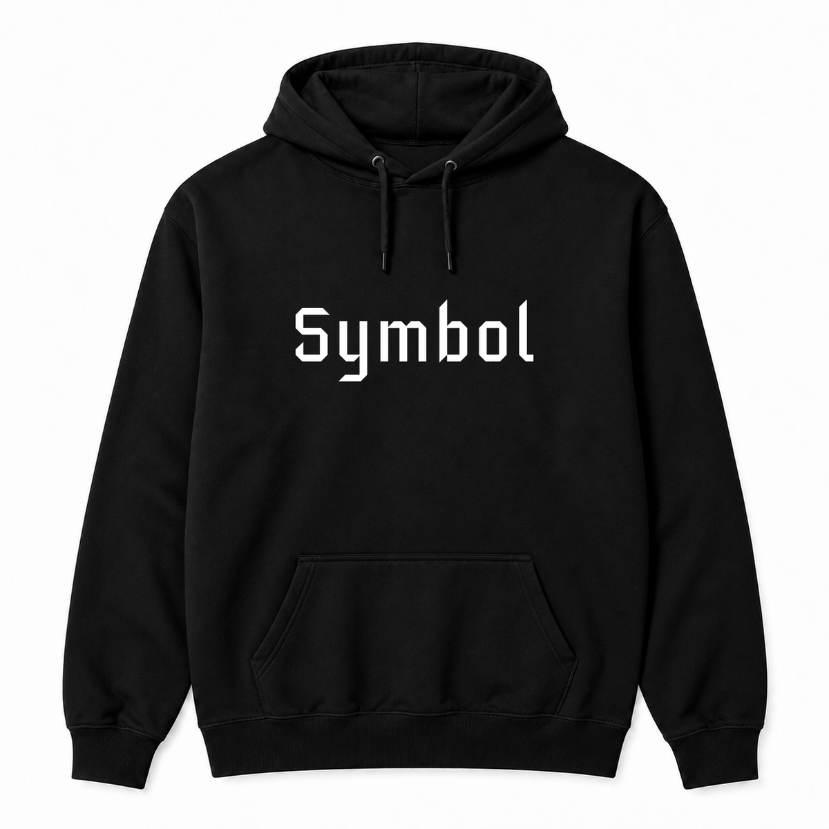 Symbol Hoodie in black