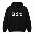 Bit Hoodie in black