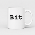 Bit Mug in white