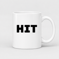 Hit Mug in white