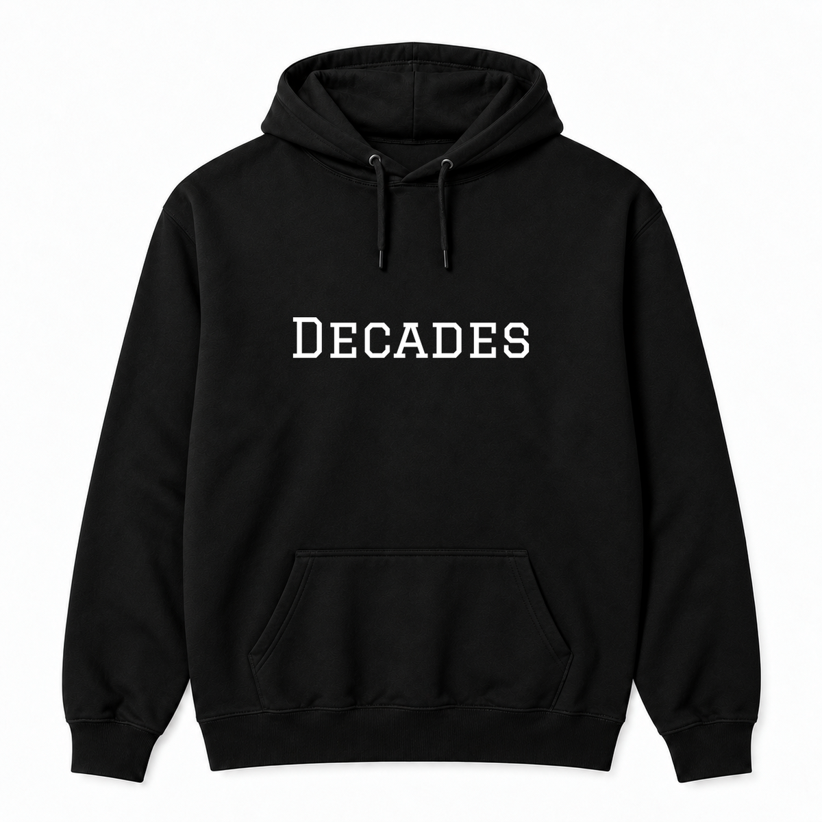 Decades Hoodie in black