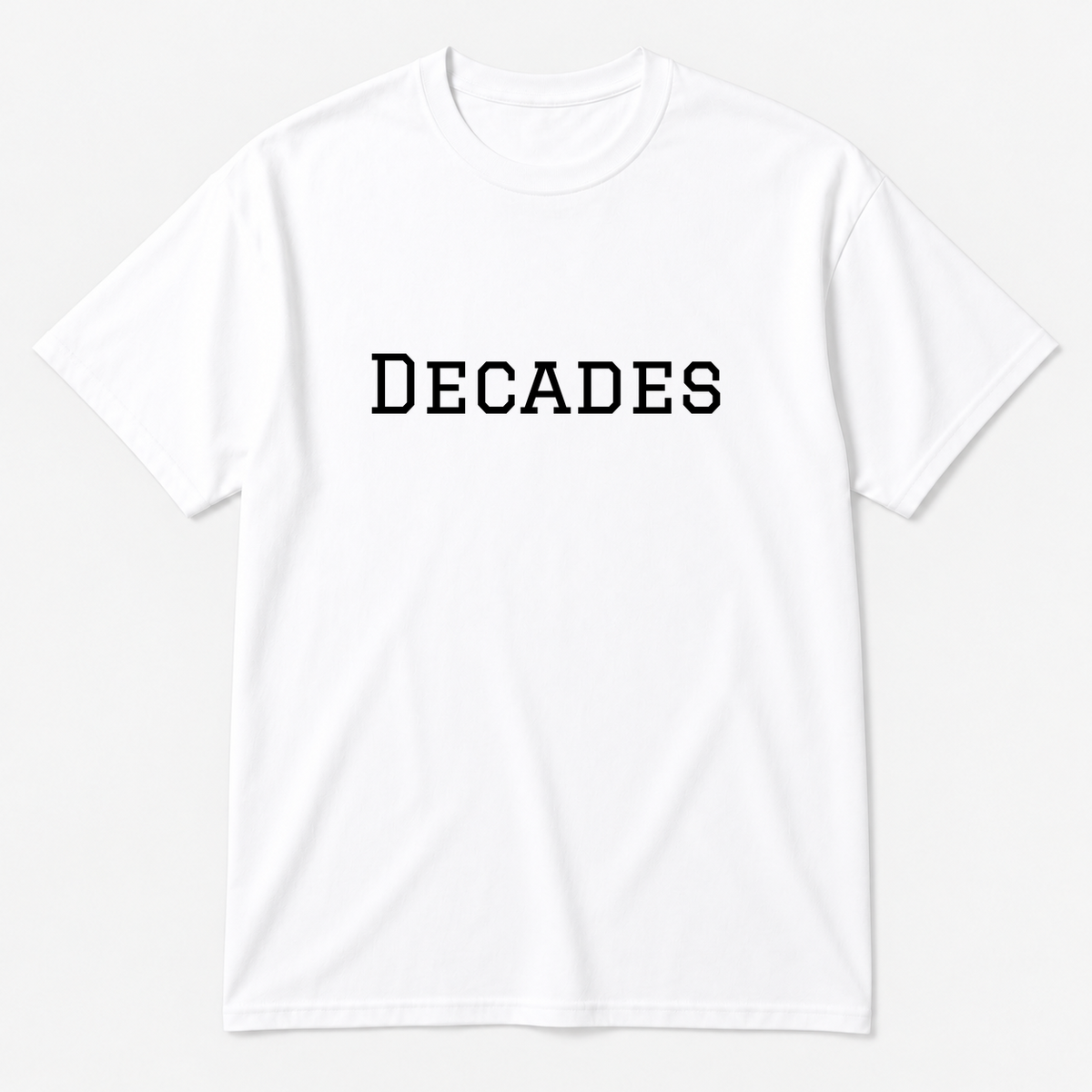 Decades T-Shirt in white