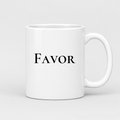 Favor Mug in white