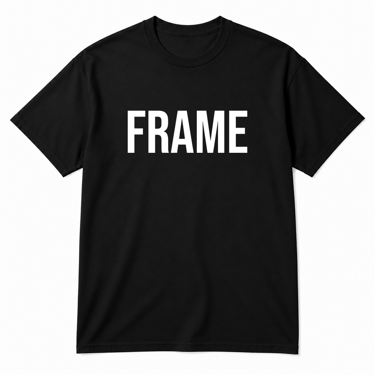 Frame T-Shirt in black