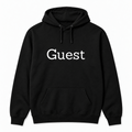 Guest Hoodie in black