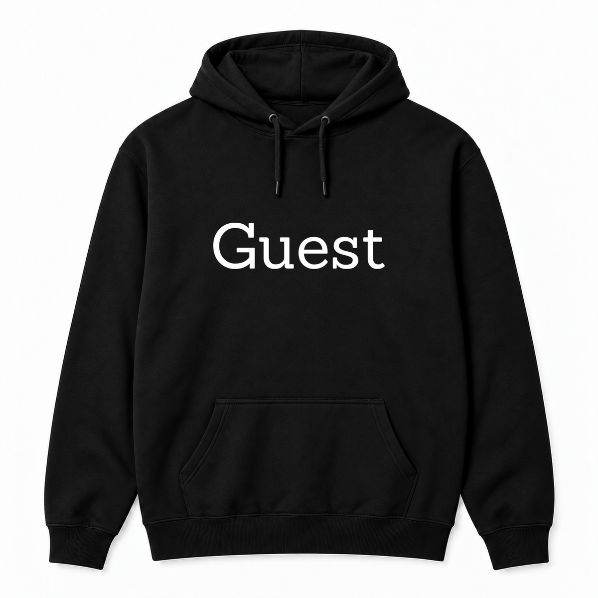 Guest Hoodie in black